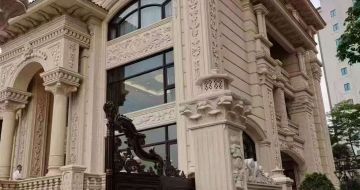 中山黄金麻别墅外墙异形定制