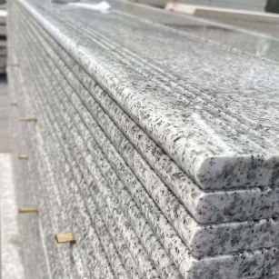 中山芝麻白楼梯踏步 花岗岩楼梯板材