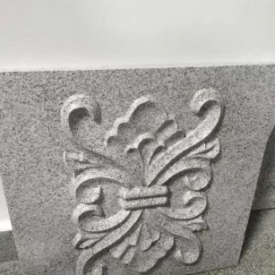 中山芝麻白雕刻版