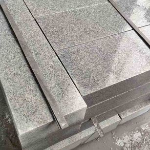 中山芝麻灰 芝麻白 路牙石 路侧石 马路牙子