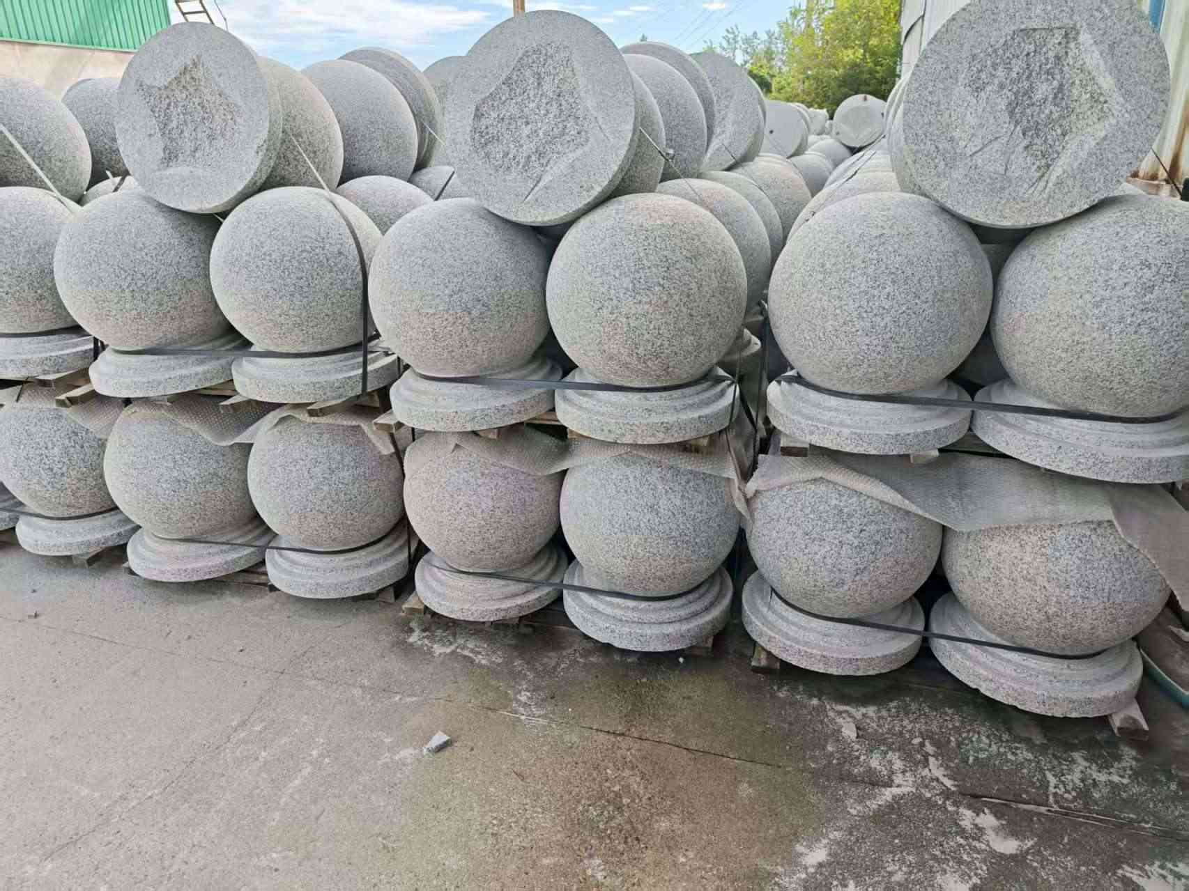 中山圆球石球挡车球