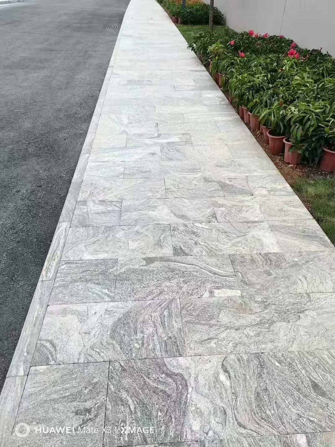 中山浪淘沙地铺石 夜里雪