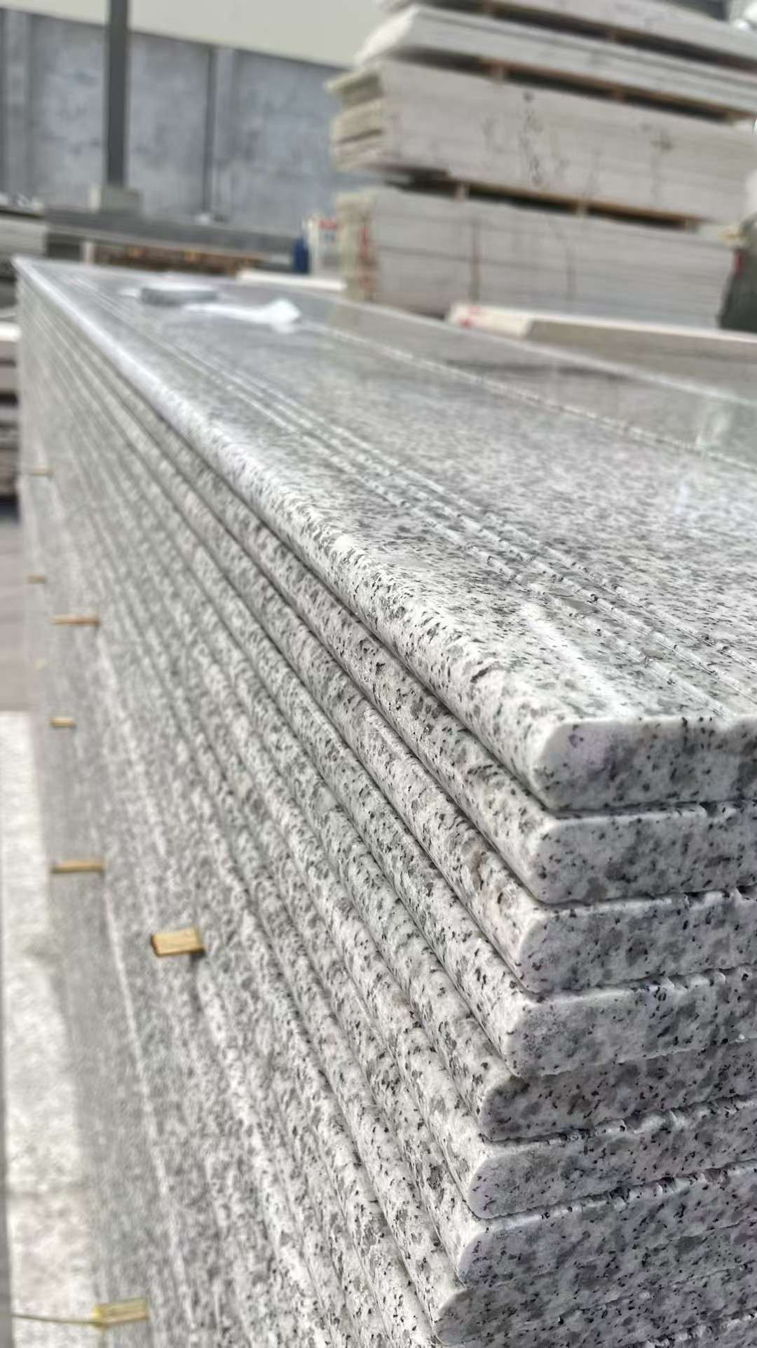 中山芝麻白楼梯踏步 花岗岩楼梯板材